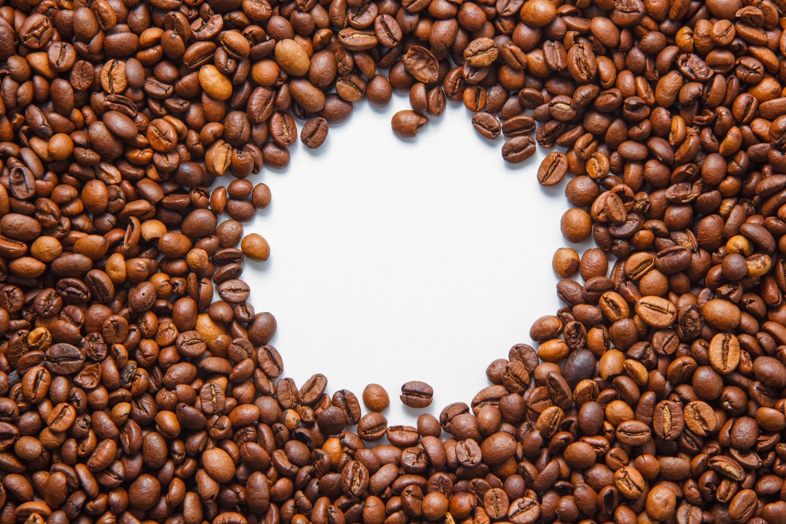 Fresh roasted coffee beans